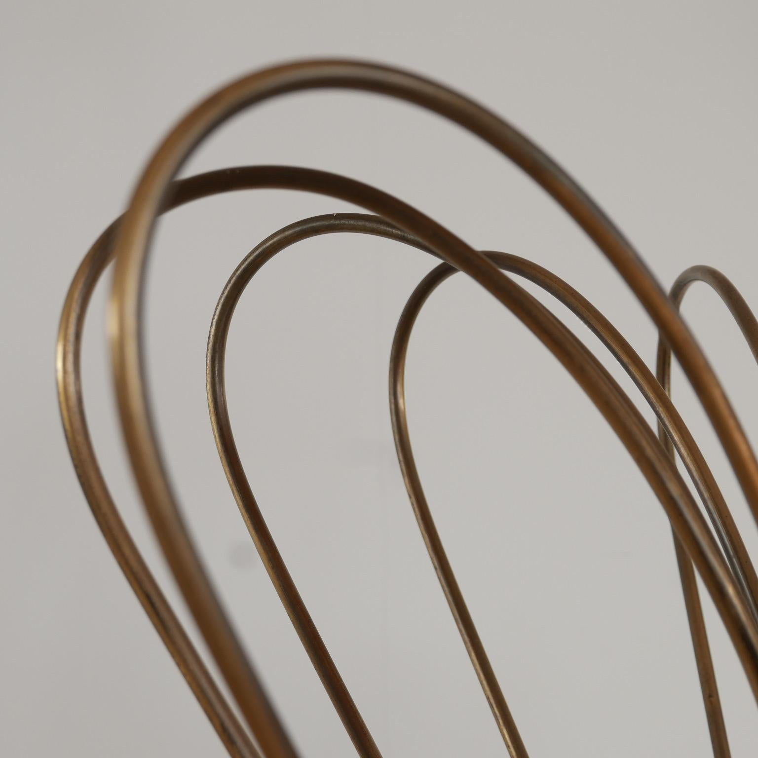 Mid-Century Modern Italian Midcentury Spider/Octopus Brass Chandelier Light