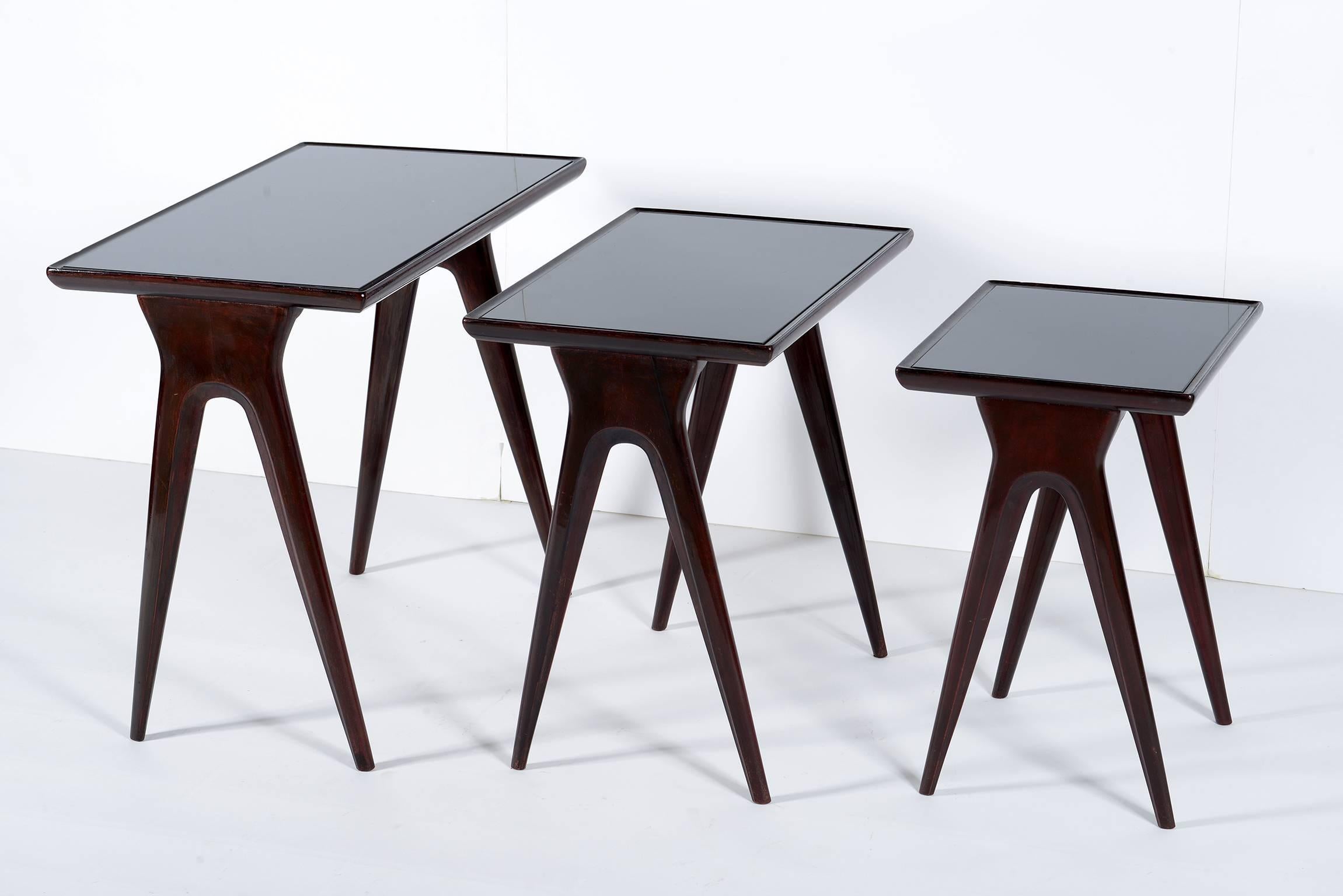 Italian Midcentury Stacking Tables 1
