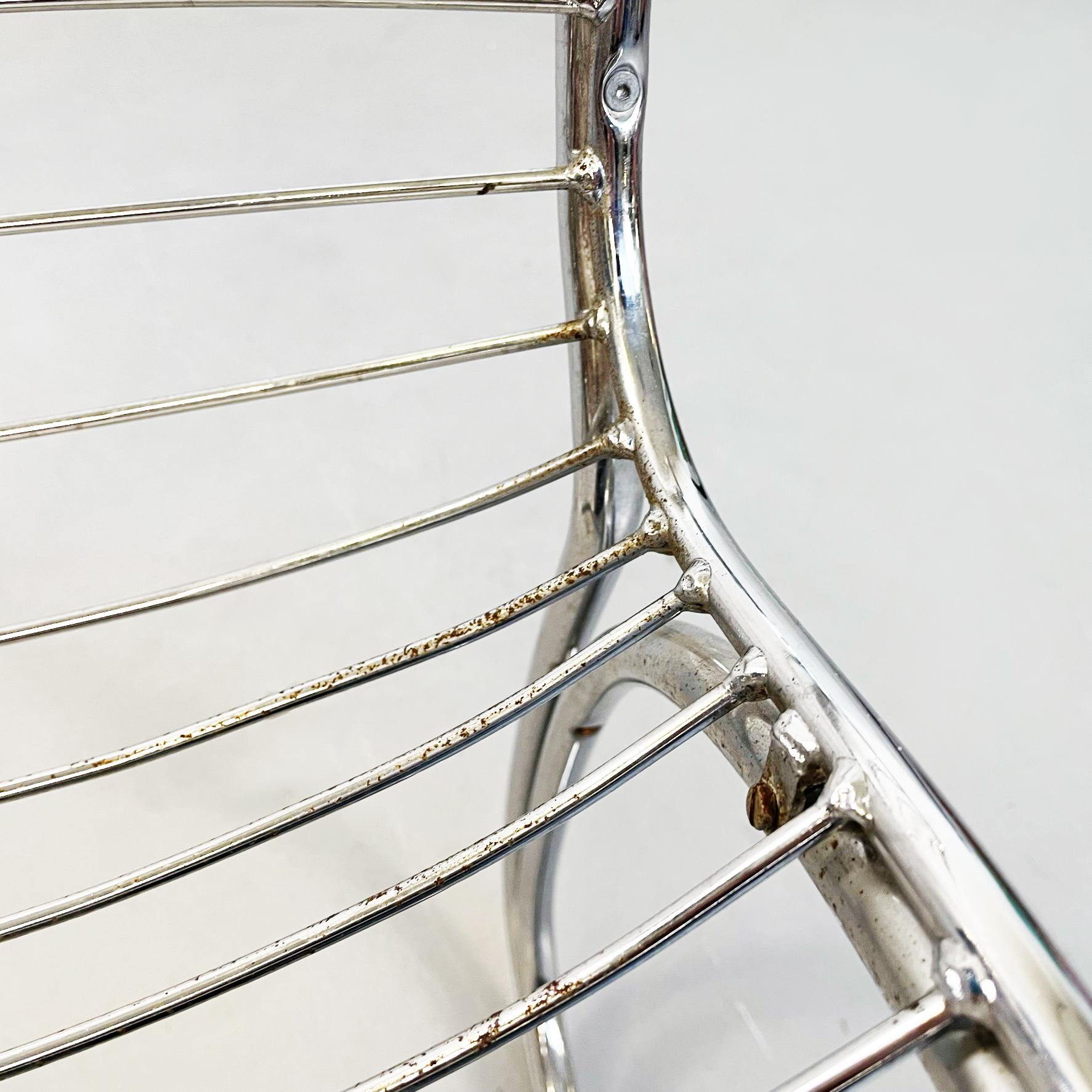 Italian Mid-Century Steel Sabrina Chairs by Gastone Rinaldi for RIMA, 1970s 5