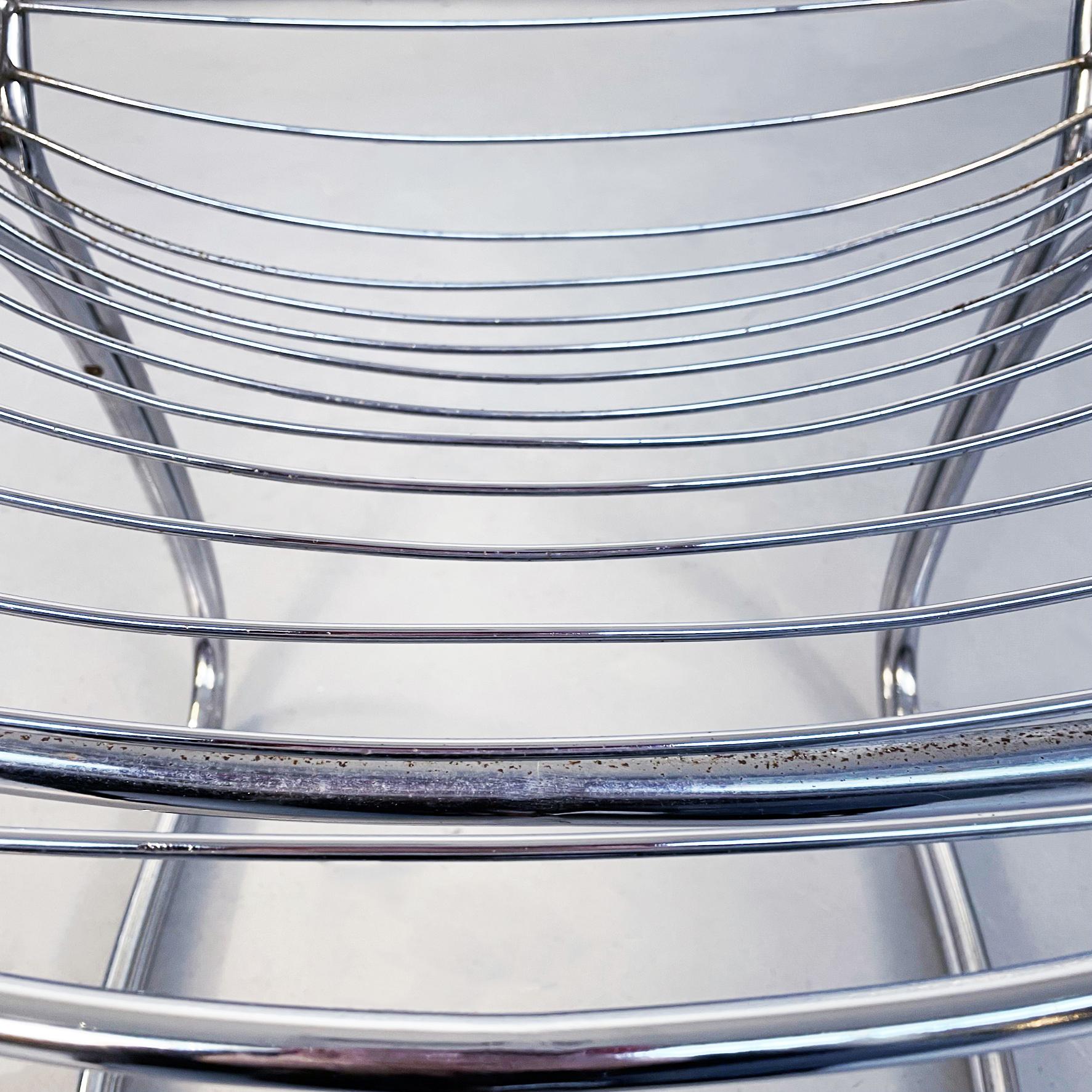 Italian Mid-Century Steel Sabrina Chairs by Gastone Rinaldi for RIMA, 1970s 3