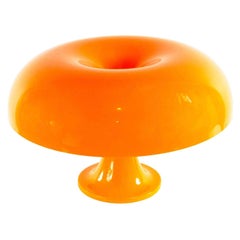 Italian Mid-Century Style Orange "Mushroom" Nesso Lamp