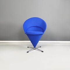 Poltrona girevole italiana di metà secolo Cone Chair di Verner Panton per Vitra, 1958