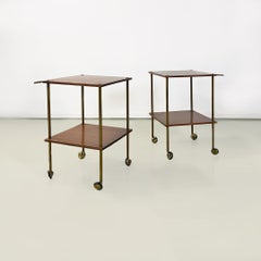 Italian Midcentury T9 Carts or Coffee Tables by Caccia Dominioni Azucena 1955