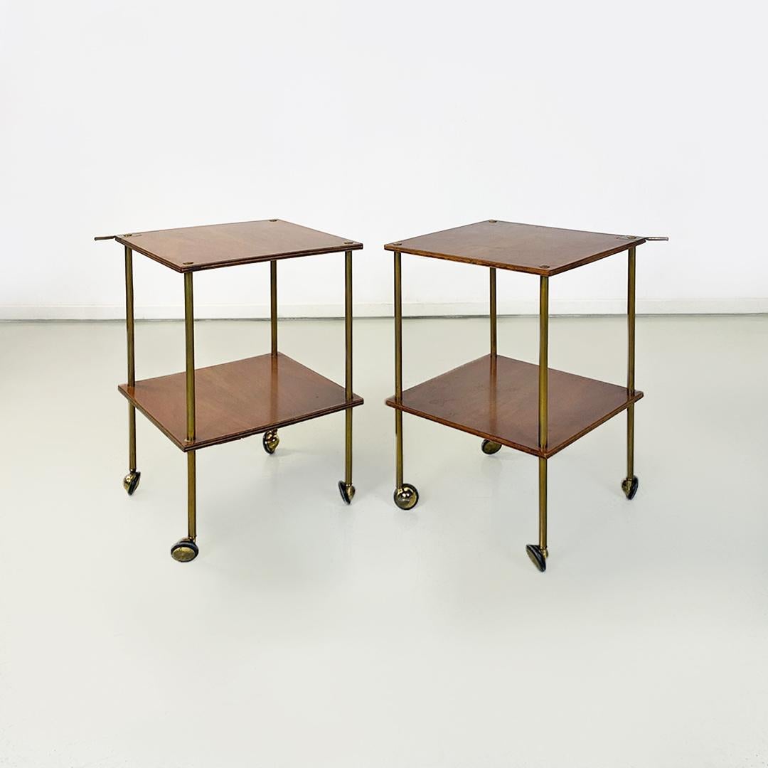 Mid-Century Modern Italian Midcentury T9 Carts or Coffee Tables by Caccia Dominioni Azucena 1955