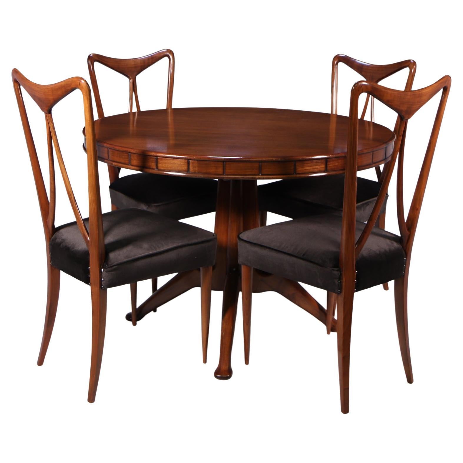 Dorothy Draper Enamel Cast Metal Table and Chairs at 1stDibs