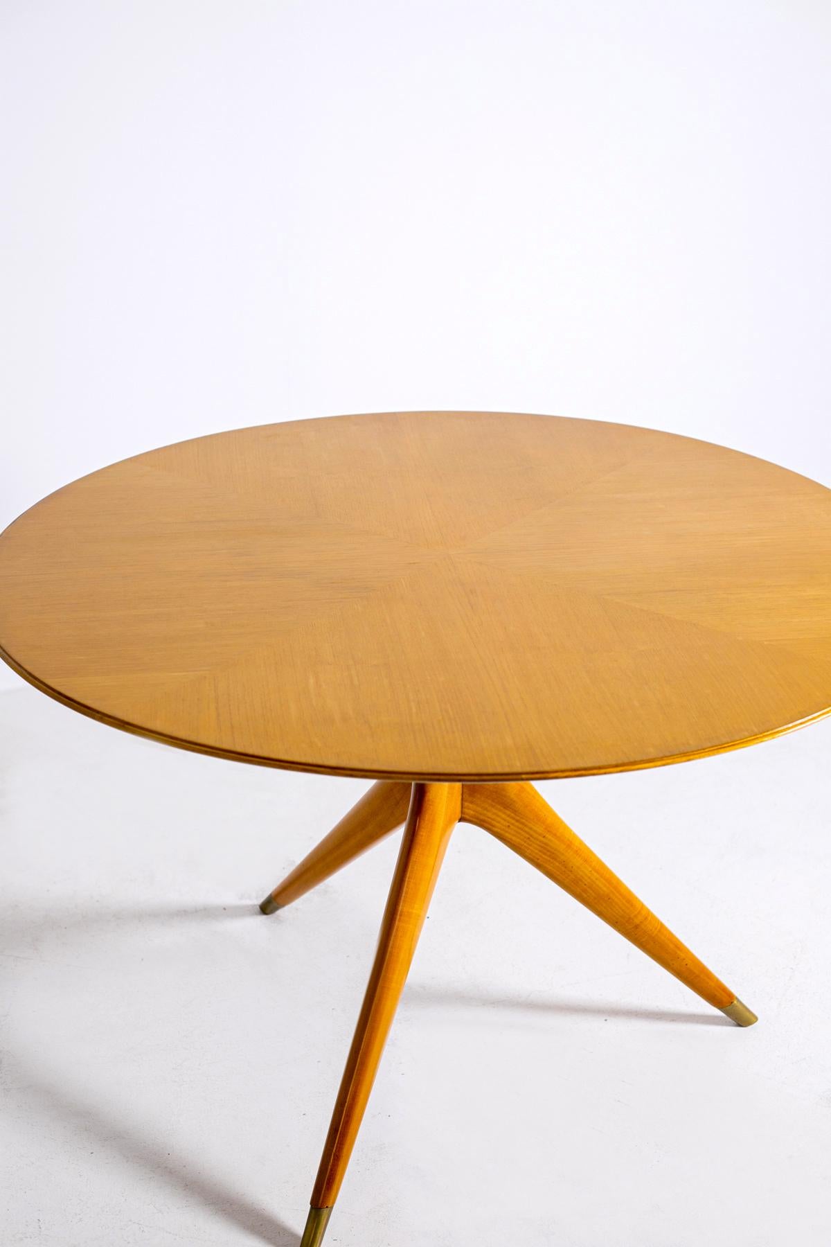 Italian Midcentury Table by Ico Parisi for Fratelli Rizzi, 1950s Published 1
