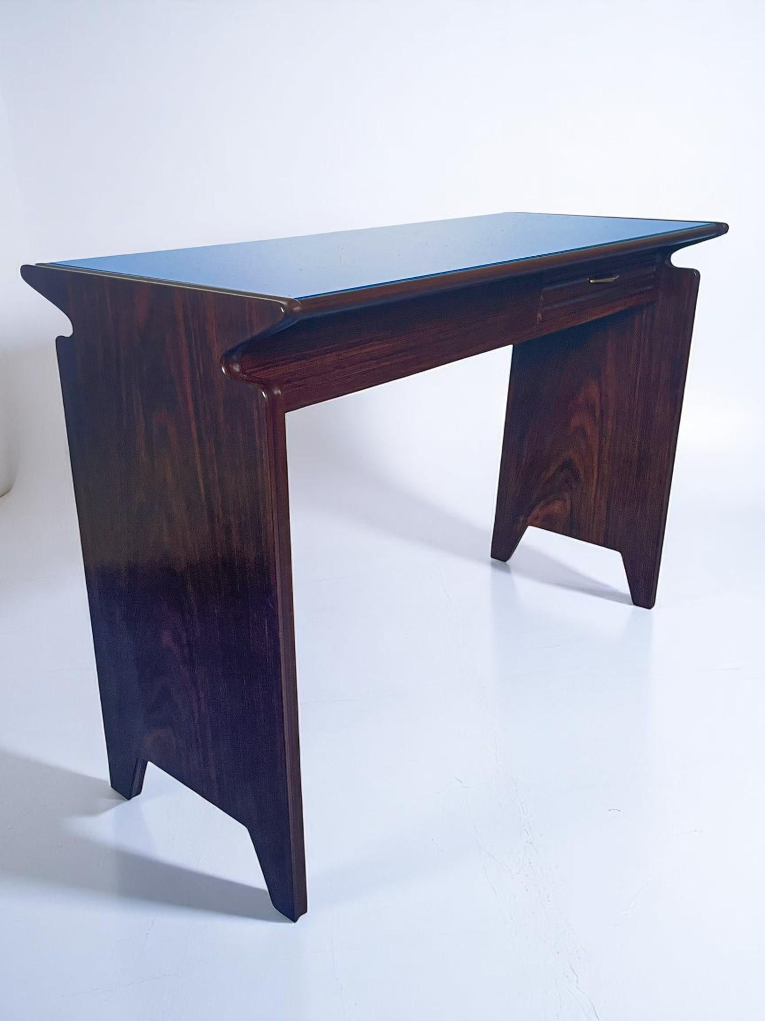 Italian Mid Century Table Desk attributed to Osvaldo Borsani, 1950s For Sale 9