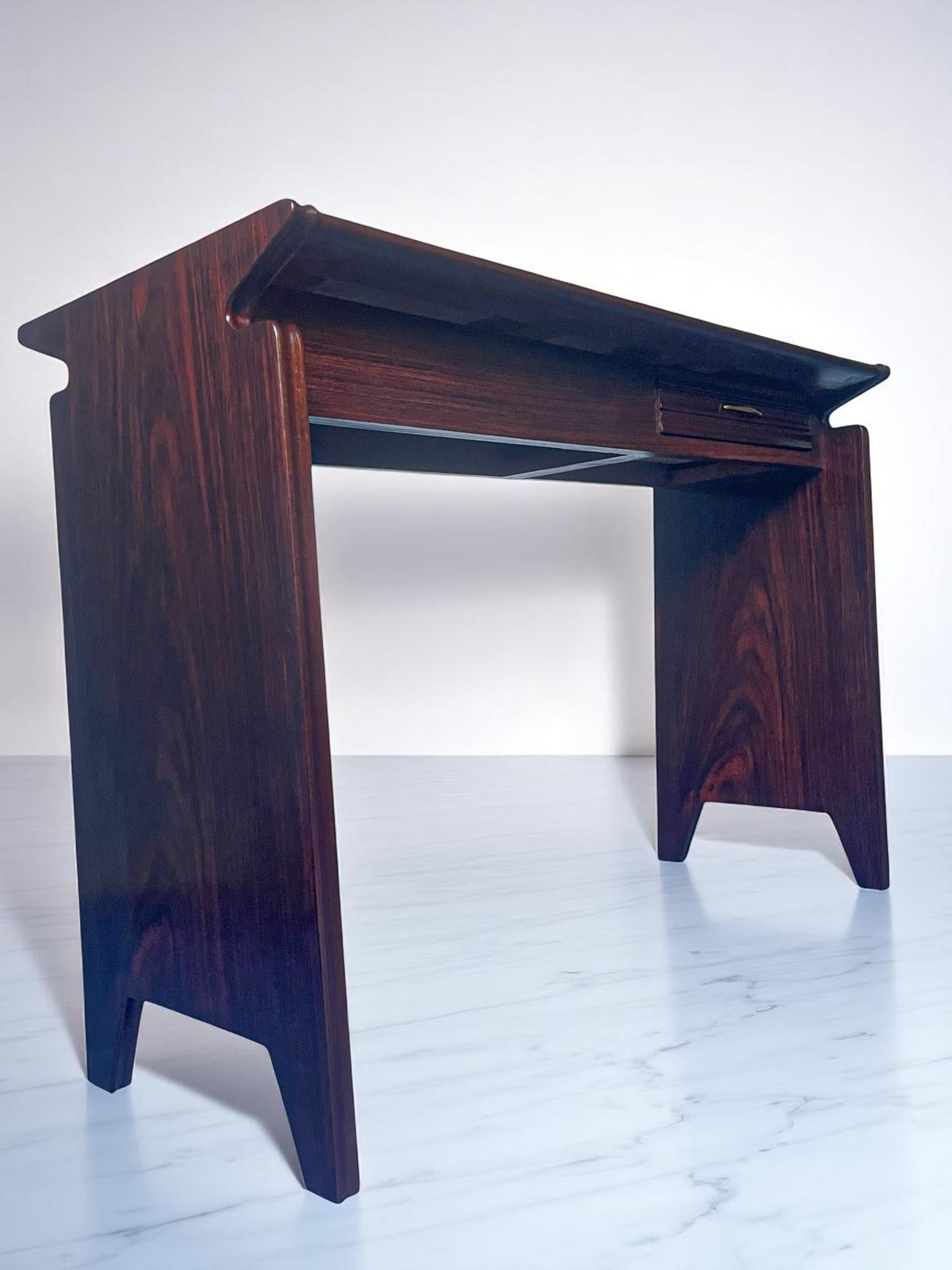 Italian Mid Century Table Desk attributed to Osvaldo Borsani, 1950s For Sale 10