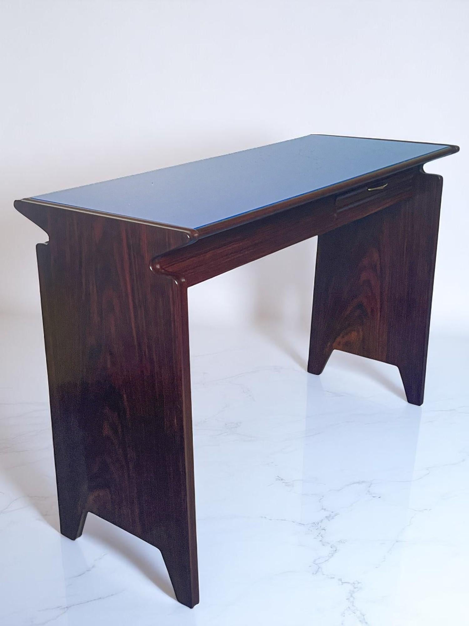 Italian Mid Century Table Desk attributed to Osvaldo Borsani, 1950s For Sale 12