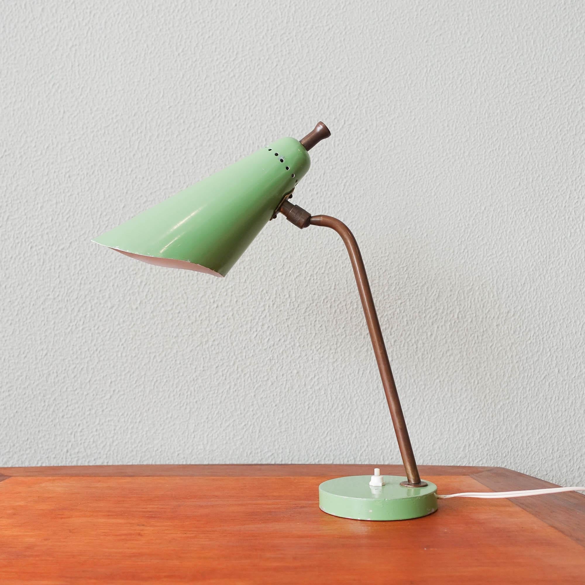 Mid-Century Modern Lampe de bureau italienne mi-siècle moderne, années 1950 en vente