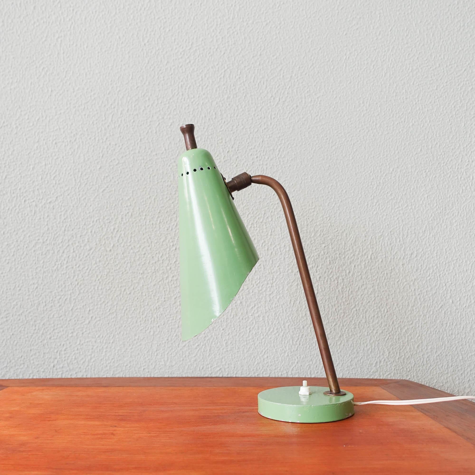 Milieu du XXe siècle Lampe de bureau italienne mi-siècle moderne, années 1950 en vente