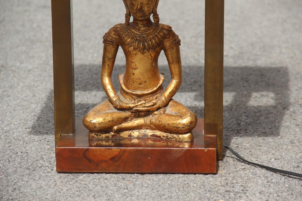 brass buddha lamp