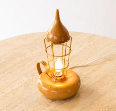 Italian Midcentury Table Lamp by Aldo Tura for Aldo Tura Milano, circa 1950s