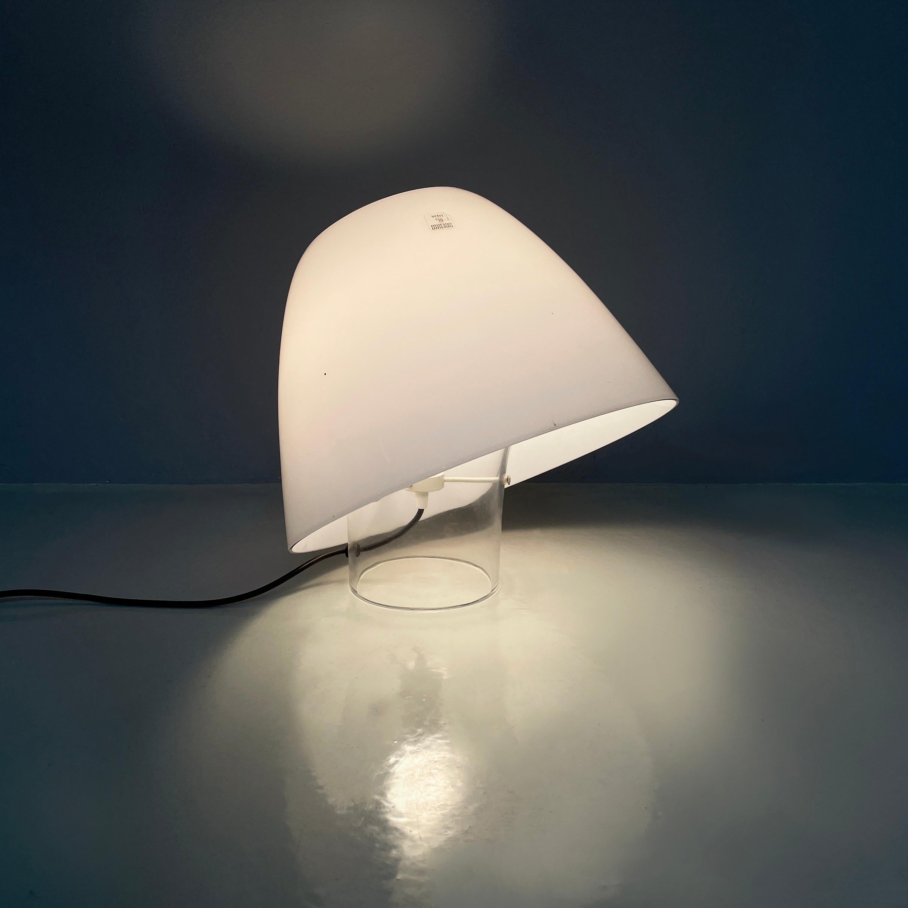 Metà XX secolo Lampada da tavolo italiana di metà secolo Polluce di Angelo Mangiarotti per Skipper, 1960 in vendita
