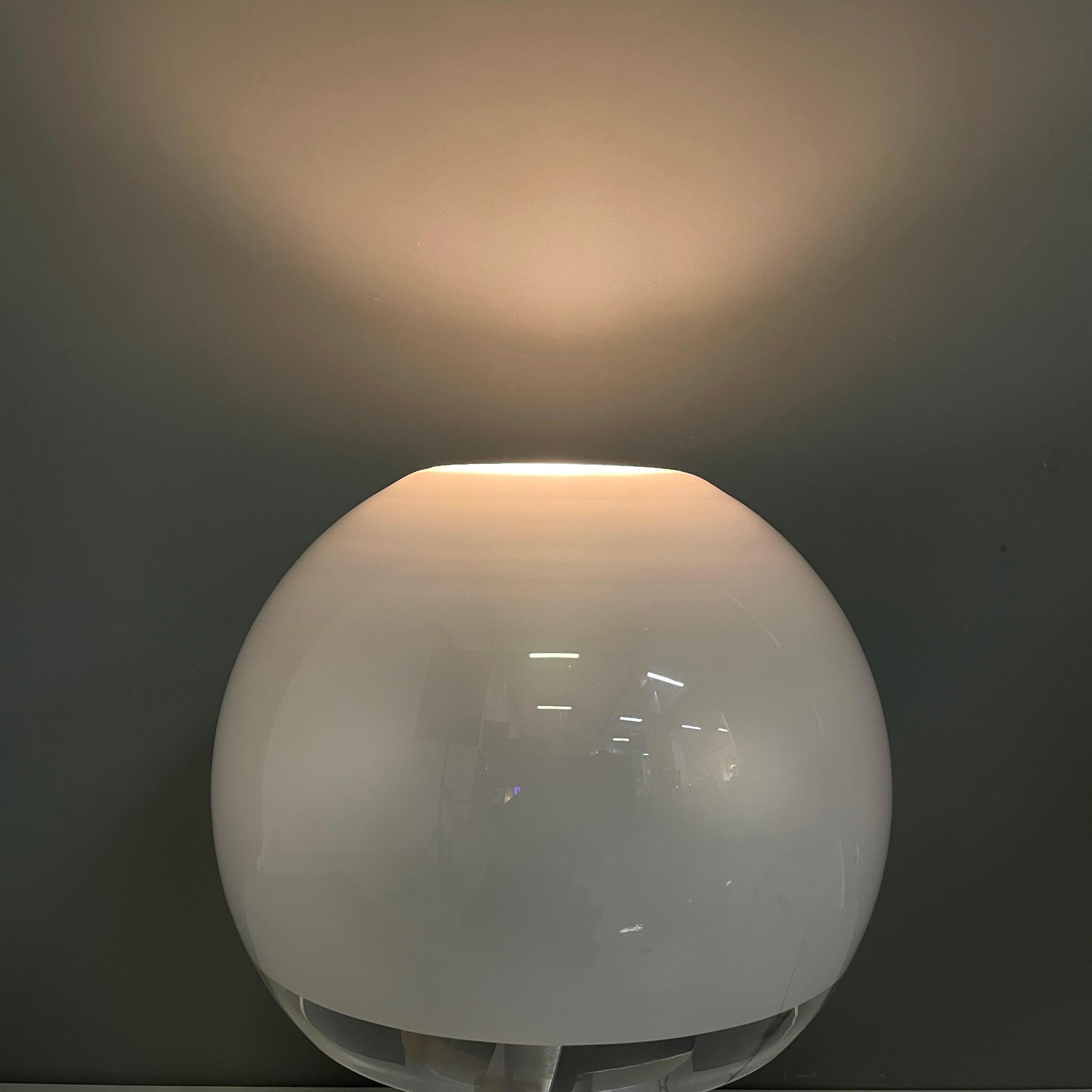 Lampe de table italienne du milieu du siècle Porcino par Luigi Caccia Dominioni Azucena, 1960s en vente 1