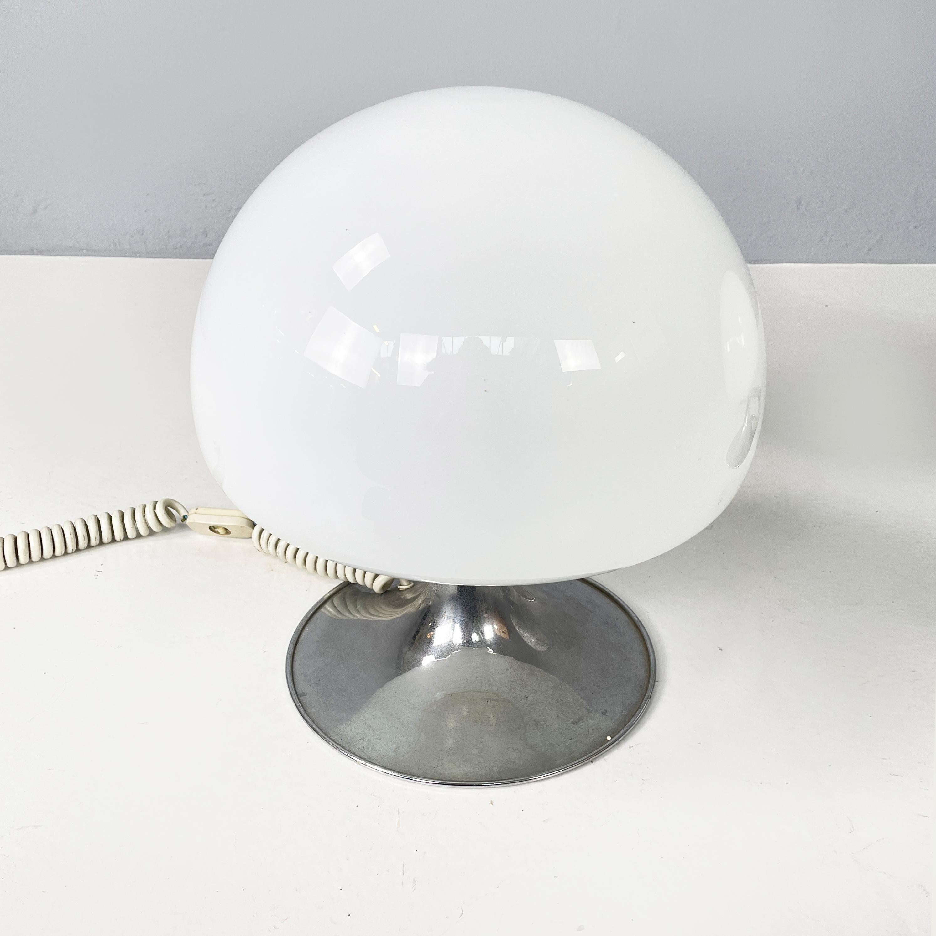 Late 20th Century Italian mid-century Table lamps Mushroom by Goffredo Reggiani for Reggiani, 1970 For Sale