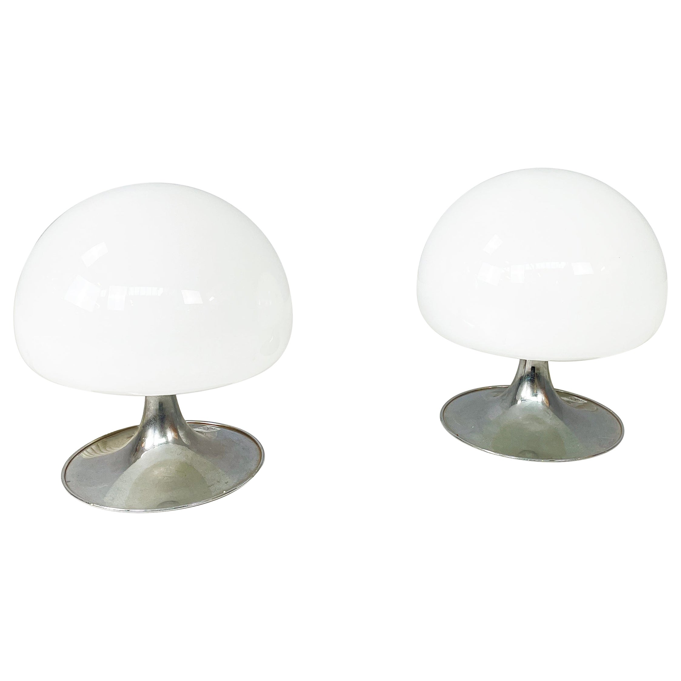 Italian mid-century Table lamps Mushroom by Goffredo Reggiani for Reggiani, 1970