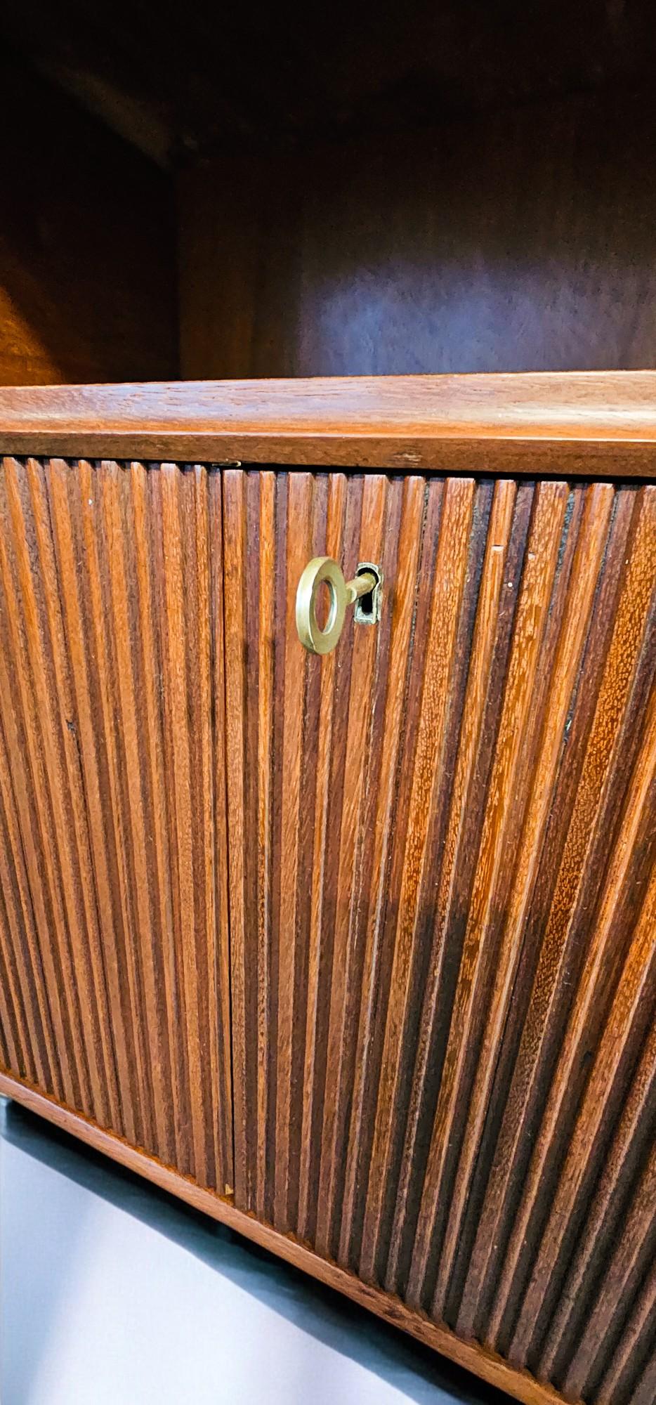 Italian Mid Century Tall Sideboard Attributed to Silvio Cavatorta, 1955 7