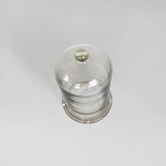 Italian Mid-Century Thick Glass Bell, 1960s
