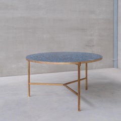 Table de salle à manger ou de centre en faïence italienne du milieu du siècle dernier