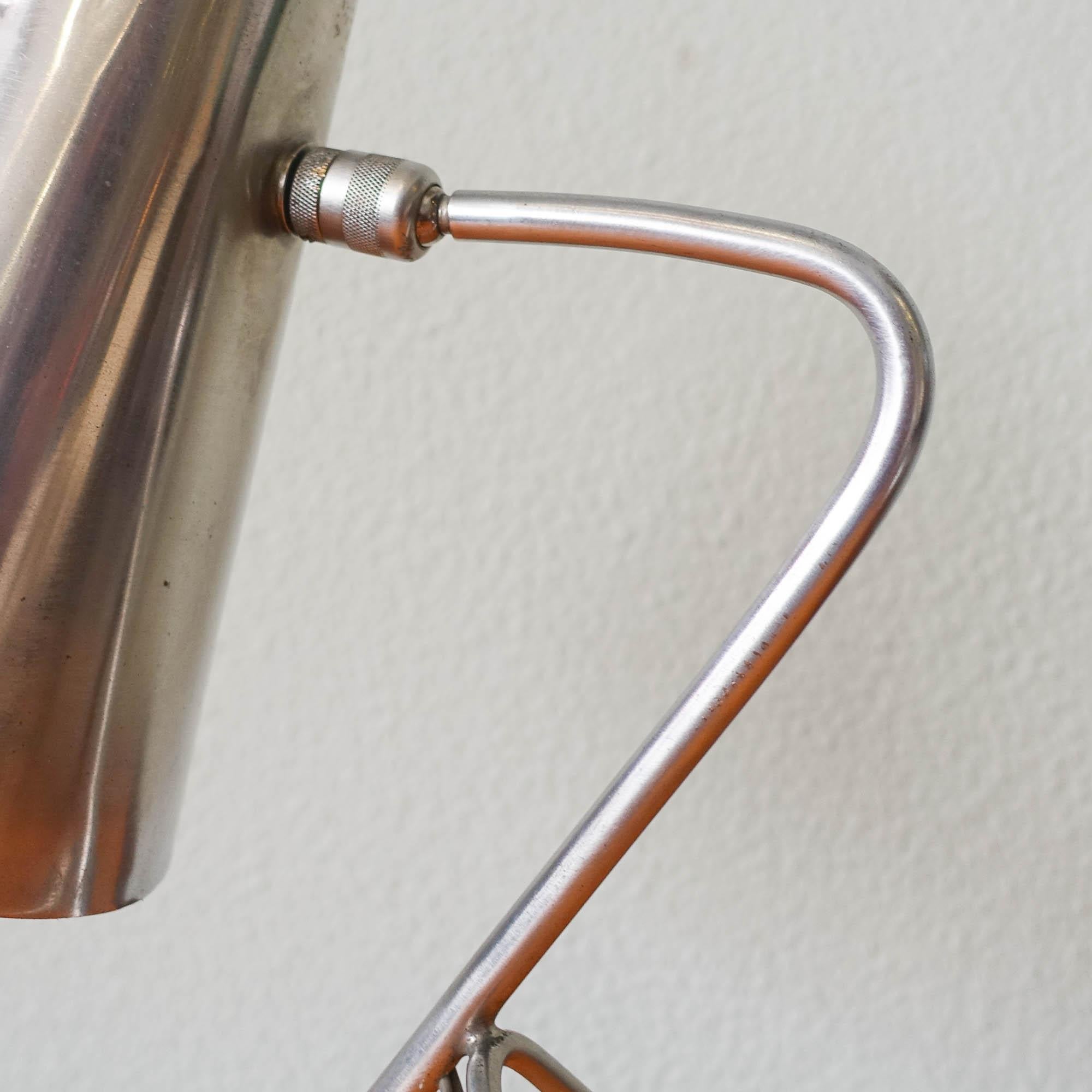 Italian Mid-Century Tripod Desk Lamp, 1950s For Sale 12