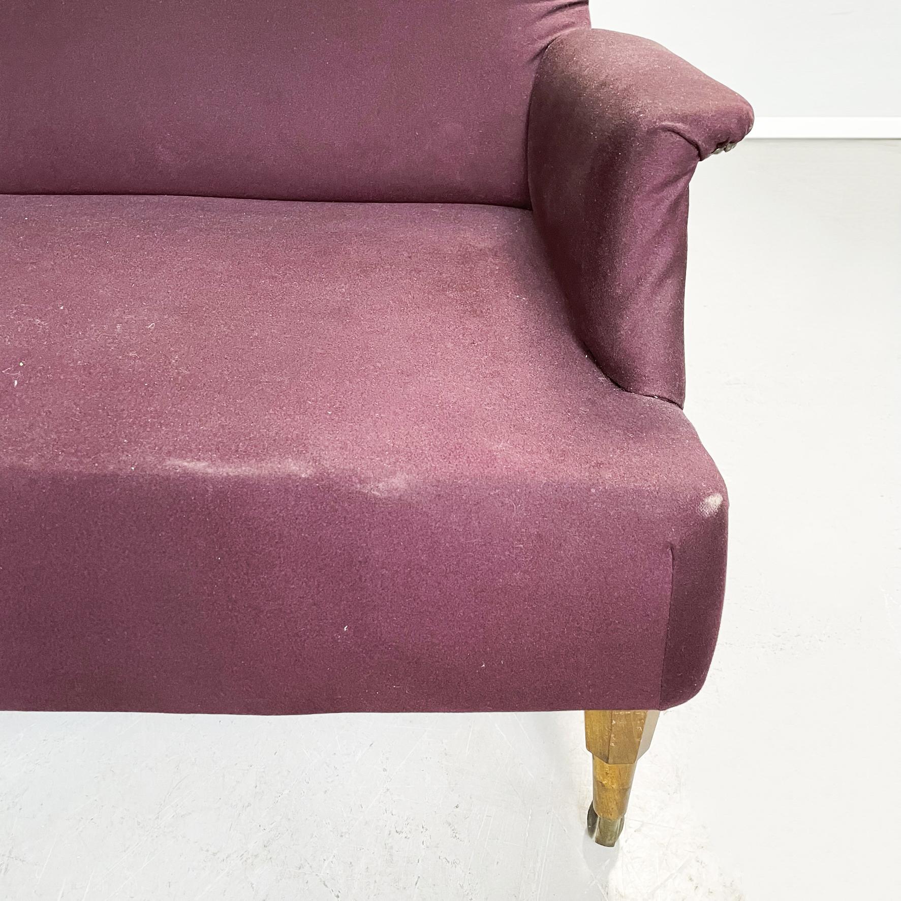 Italienisches zweisitziges italienisches Sofa ABCD aus der Mitte des Jahrhunderts von Caccia Dominioni für Azucena, 1960er Jahre (Stoff) im Angebot