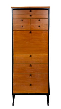 Commode italienne du milieu du siècle Umberto Asnago par Giorgetti, années 1980