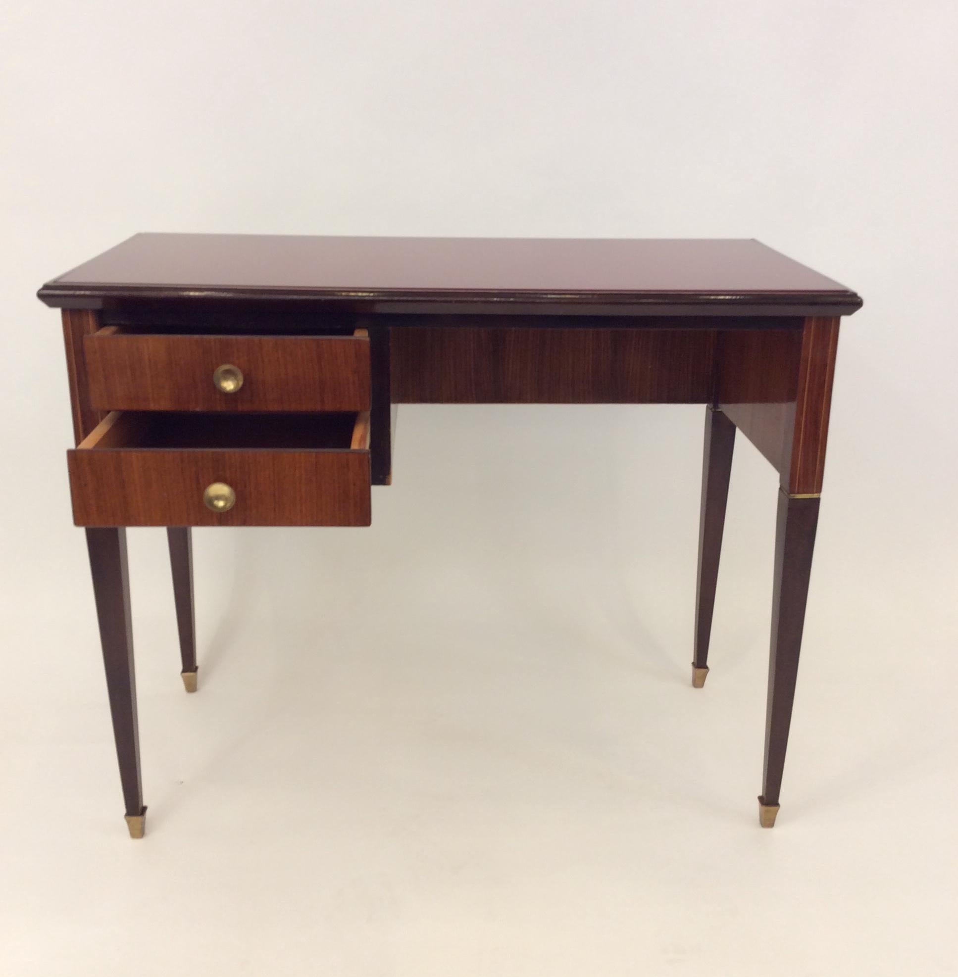 Italian Midcentury Vanity Table/Desk In Good Condition In London, GB