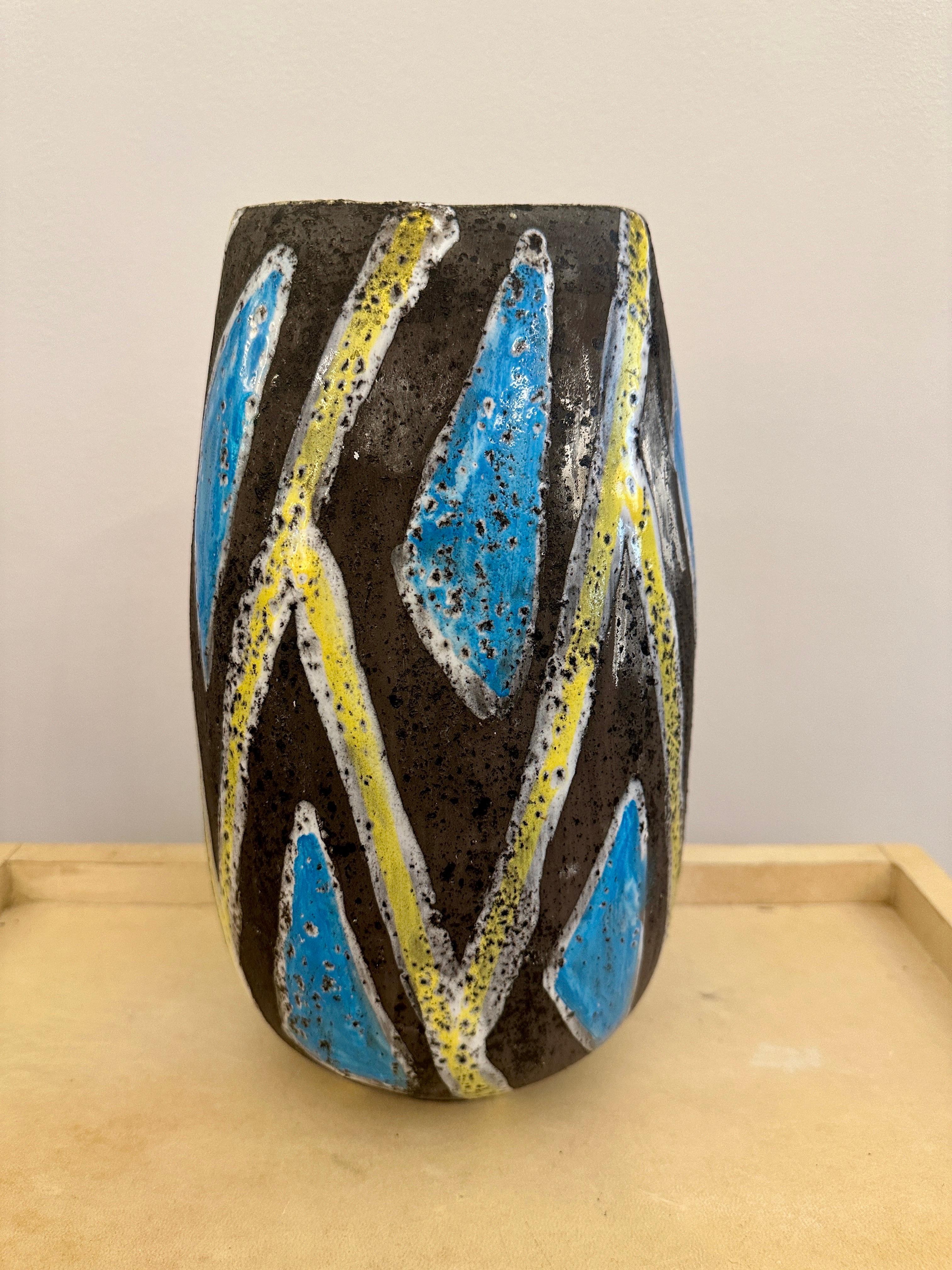 Italiano Vaso italiano di metà secolo attribuito a Gambone in vendita