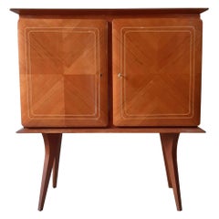 Italian Mid-Century Vintage Paolo Buffa Style Liquor Cabinet from the 1950s