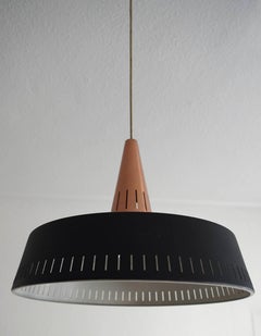 Lampada a sospensione italiana d'epoca del Medioevo, anni '50