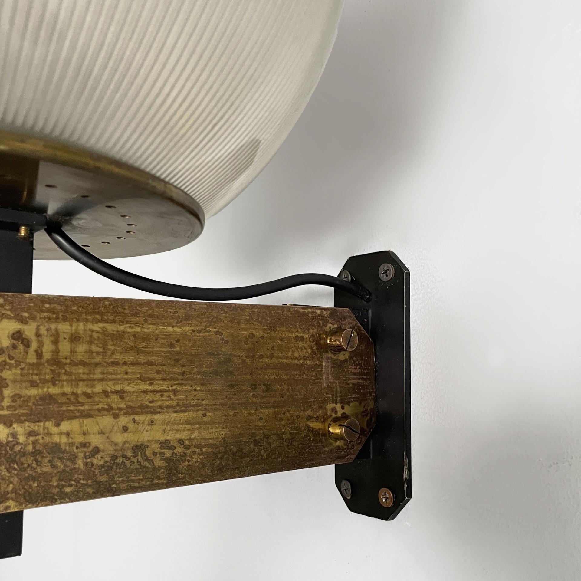 Apliques italianos de mediados de siglo Feltre de Ignazio Gardella para Greco, años 60 en venta 9