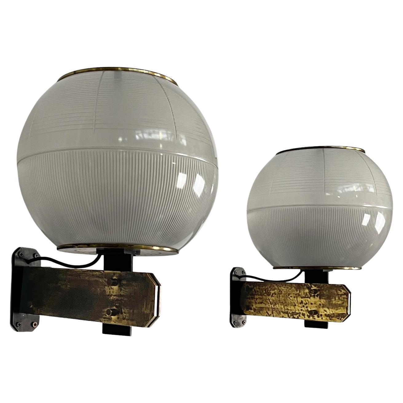 Apliques italianos de mediados de siglo Feltre de Ignazio Gardella para Greco, años 60