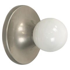 Aplique de pared italiano de mediados de siglo Light Ball de los hermanos Castiglioni para Flos años 60