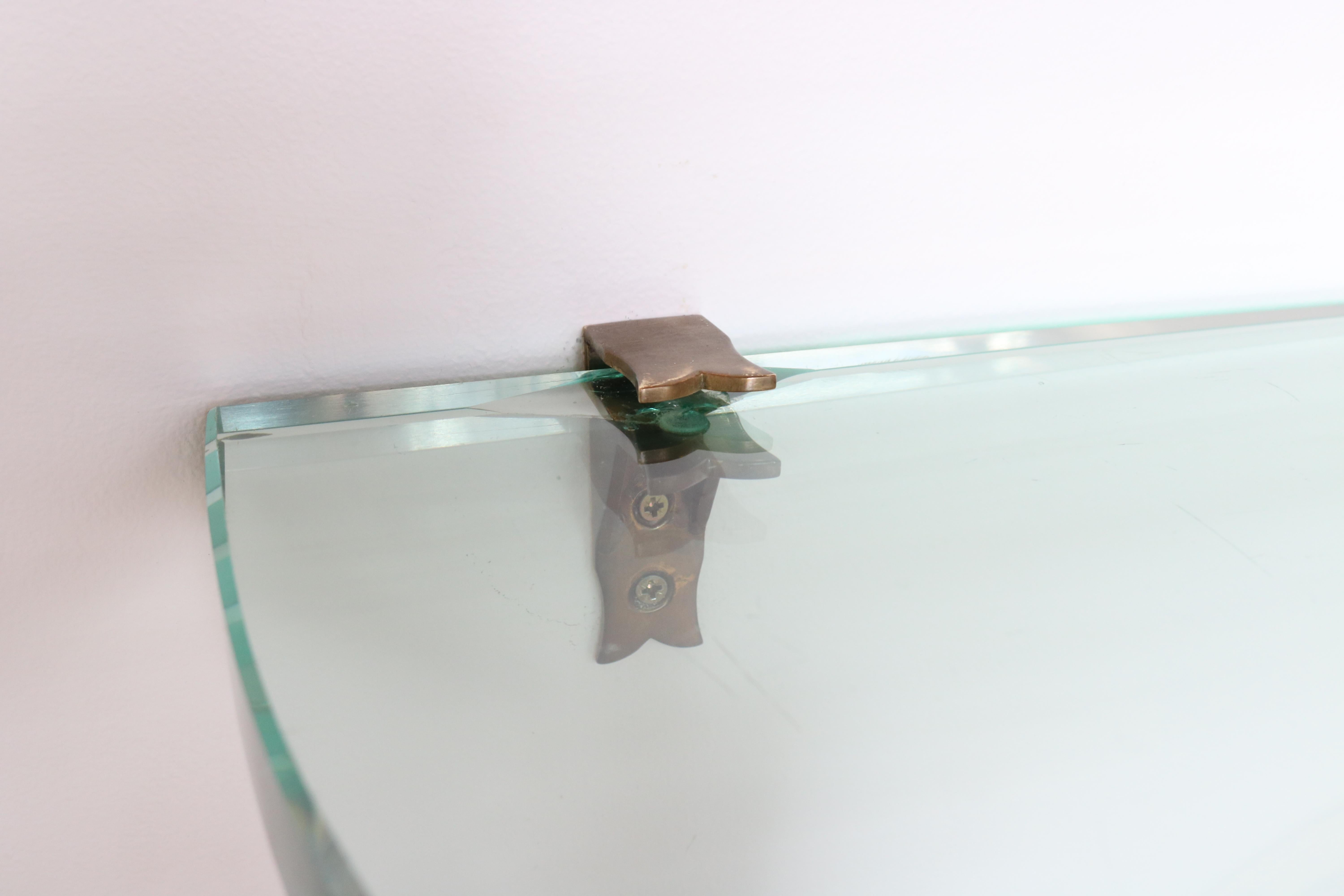 Italienische Konsole aus der Jahrhundertmitte für die Wandmontage im Angebot 3