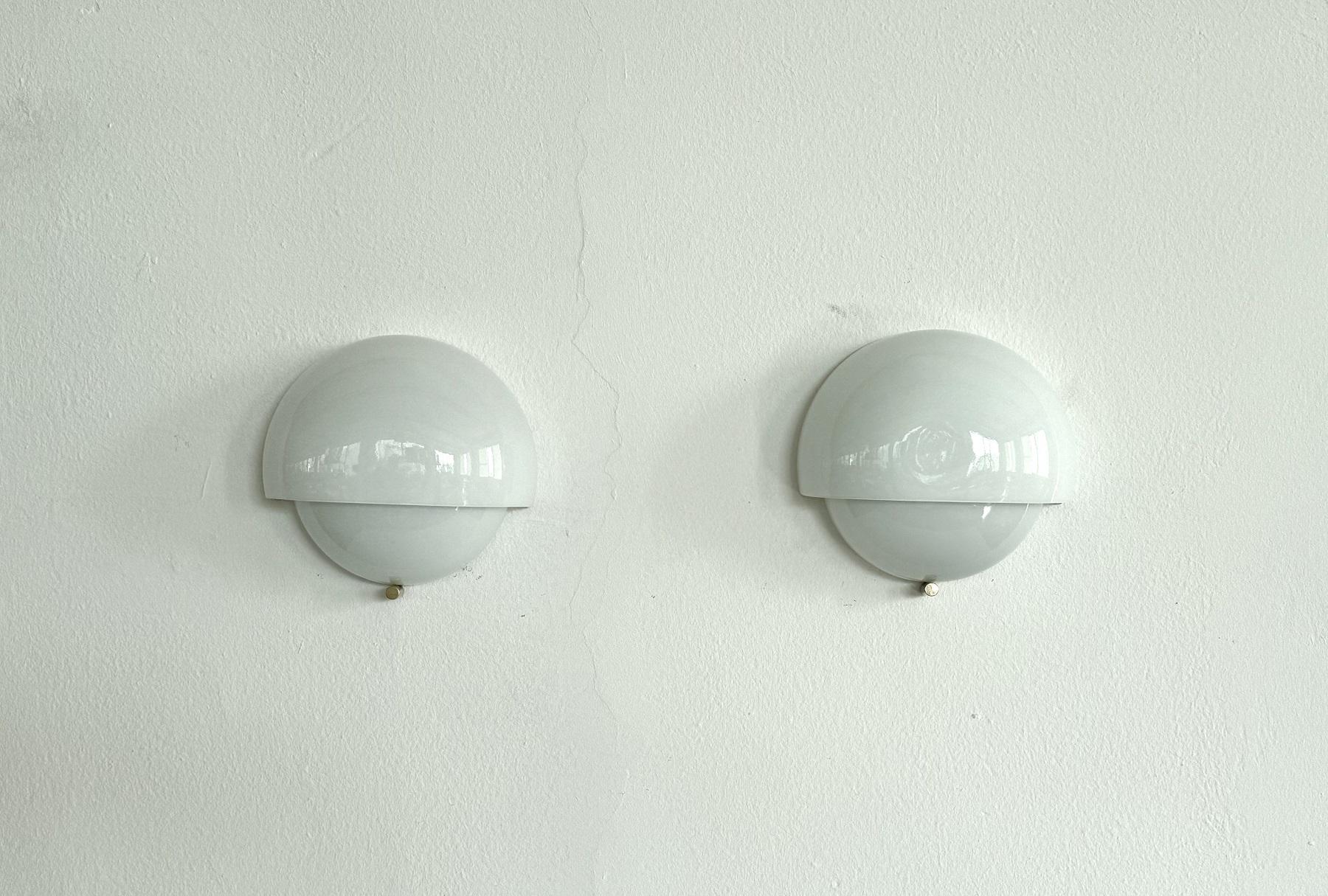 Metallo Applique da parete italiane del metà secolo di Vico Magistretti  'Mania' per Artemide, 1963