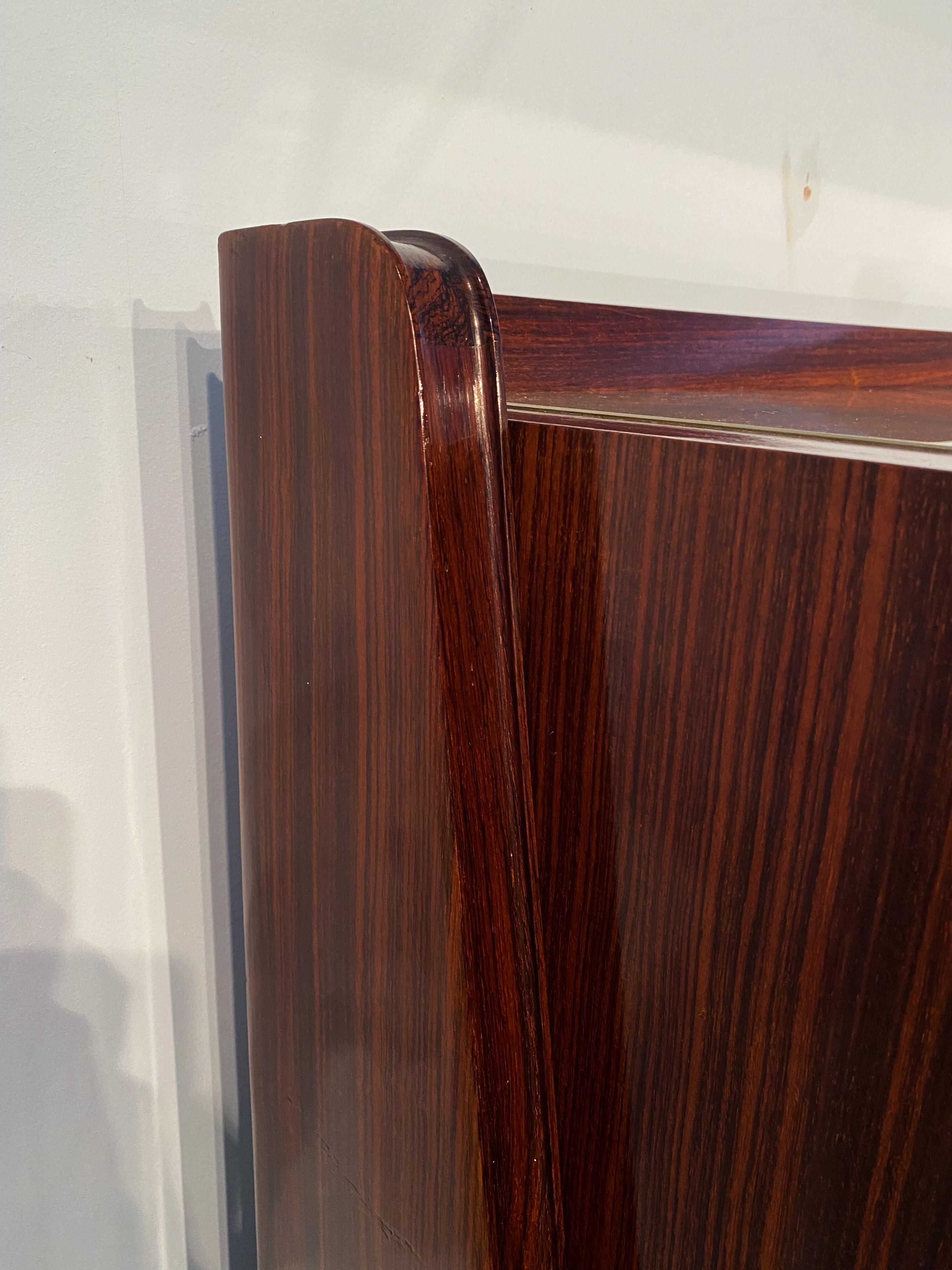 Italian Mid-Century Rosewood Tall Sideboad by Vittorio Dassi, 1950s  For Sale 11