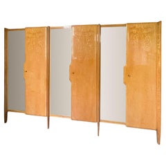 Italian Mid Century Wardrobe Armoire designed by Giò Ponti, 1950s
