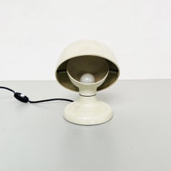 Lampada da tavolo Jucker in metallo bianco della metà del secolo scorso di Tobia Scarpa per Flos, 1963