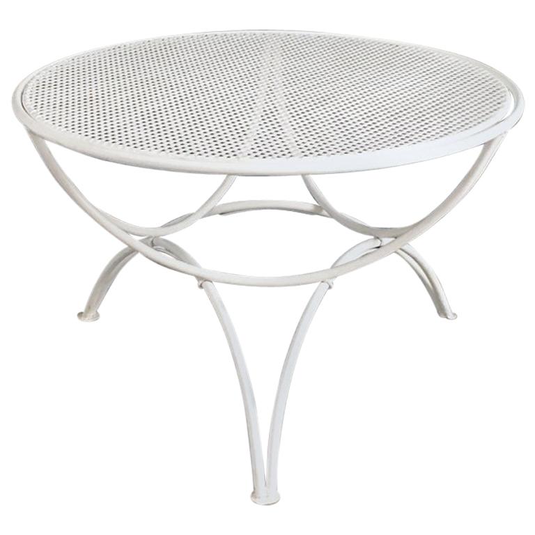 Small Round Metal Mesh Patio Table Patio Ideas