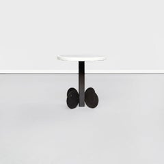 Italian Mid-Century White Statuary Marble Coffee Table by Mac Architecture, 1980