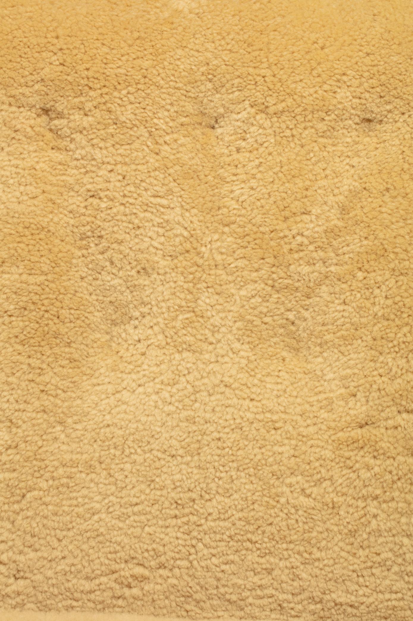 Sedie Wingback italiane di metà secolo in shearling di champagne cucito a mano, 1960 ca. in vendita 9