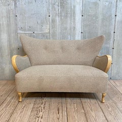 Divano a dondolo italiano del Mid Century