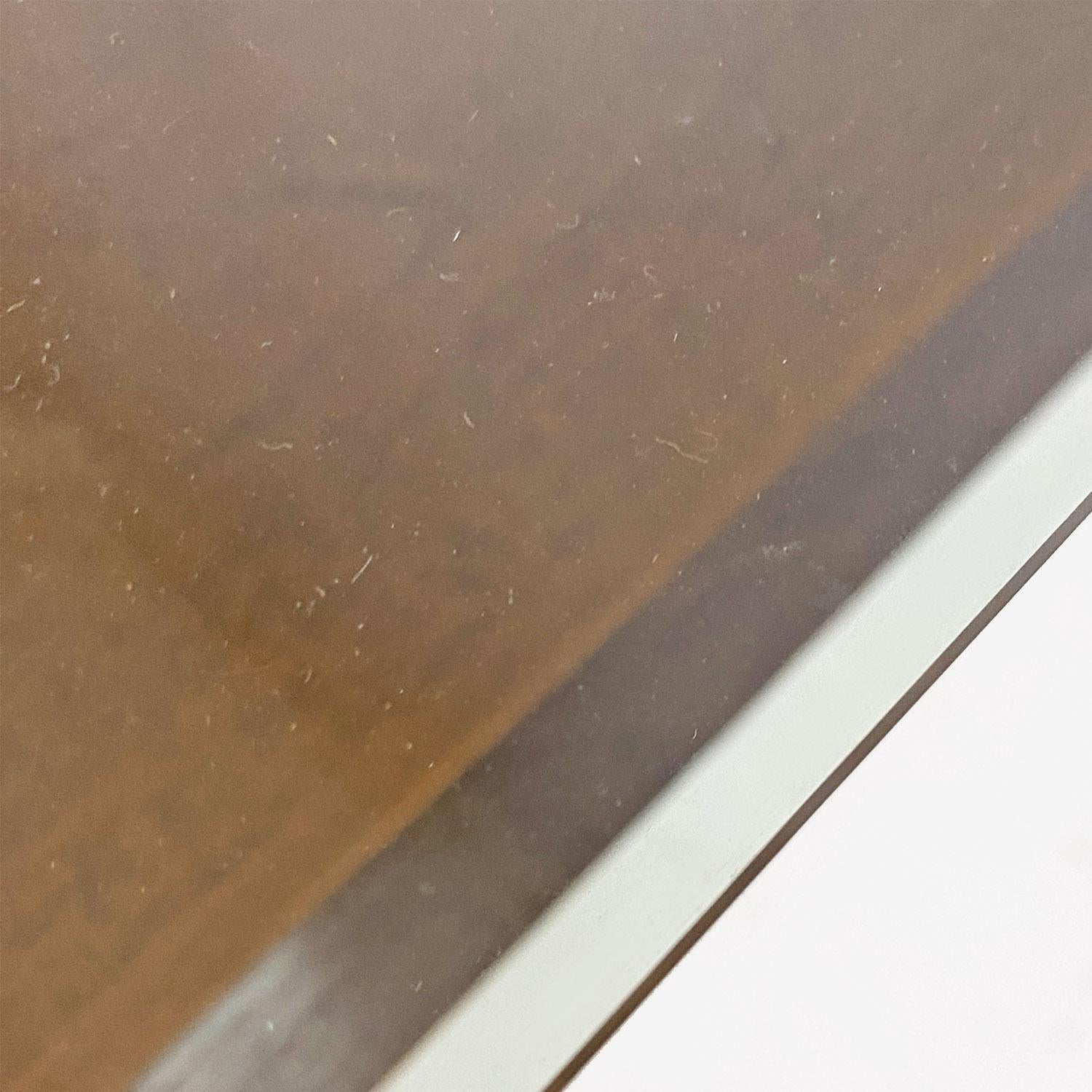 Italian mid century wood and glass Acca coffee table Takahama Gavina, 1960s For Sale 9