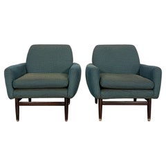 Fauteuils The Moderns en bois italiens des années 60