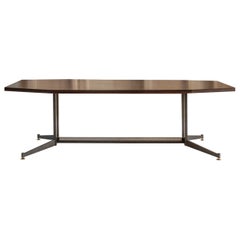 Italian Mid-Century Wood Table Attributed to Gio Ponti for Rima Padova