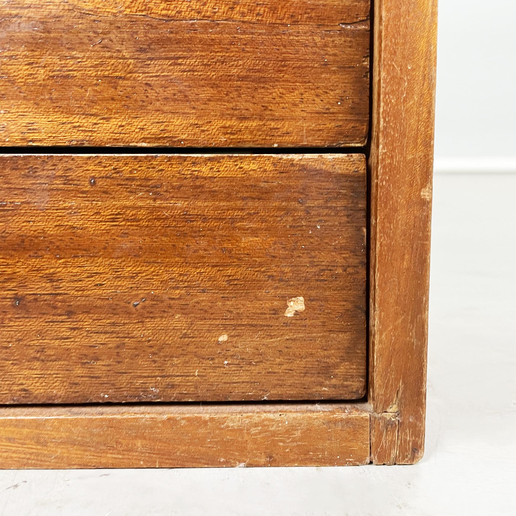 Italian mid-century Wooden chest of drawers for tailoring by Filofort, 1940s For Sale 4