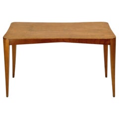 Mesa de centro italiana de madera de mediados de siglo, atribuida a Paolo Buffa, años 50