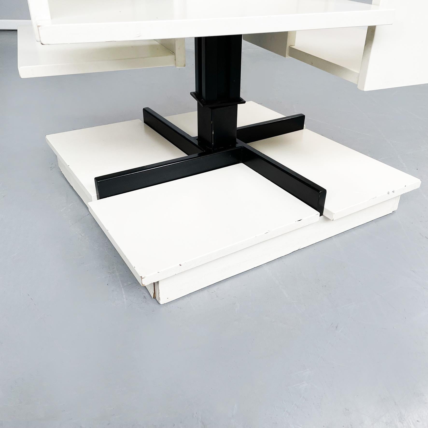 Italian Mid-Century Wooden Modular Revolving Bookcase by Salocchi Sormani, 1960s 11