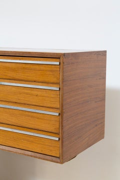 Italienisches Sideboard aus Holz, Mitte des Jahrhunderts